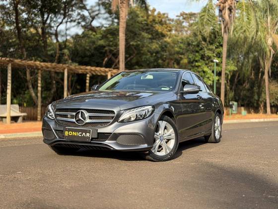 MERCEDES-BENZ C 180 1.6 CGI 16V TURBO FLEX 4P AUTOMÁTICO MERCEDES-BENZ C 180 1.6 CGI 16V TURBO FLEX 4P AUTOMÁTICO
